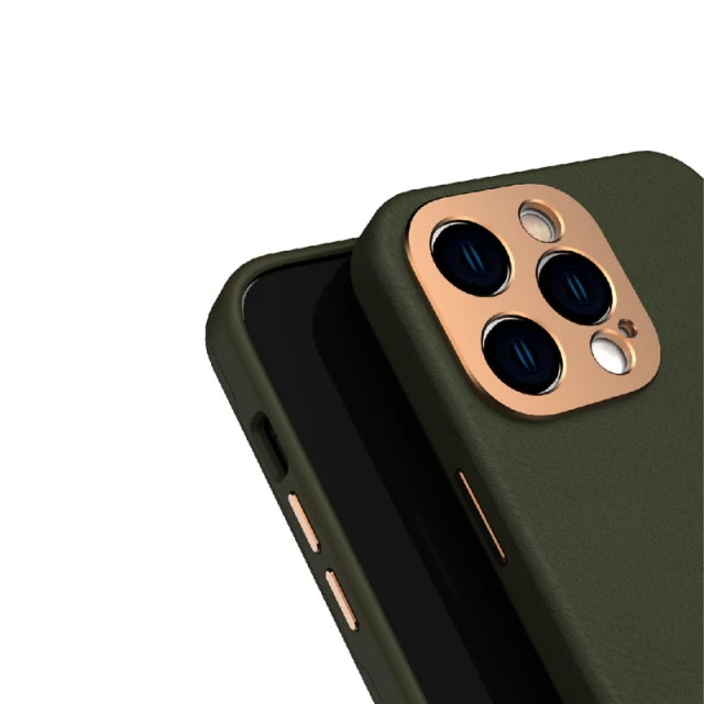 Чехол Moshi Napa Slim Hardshell Case для iPhone 14 Pro Juniper Green with MagSafe (99MO088633)