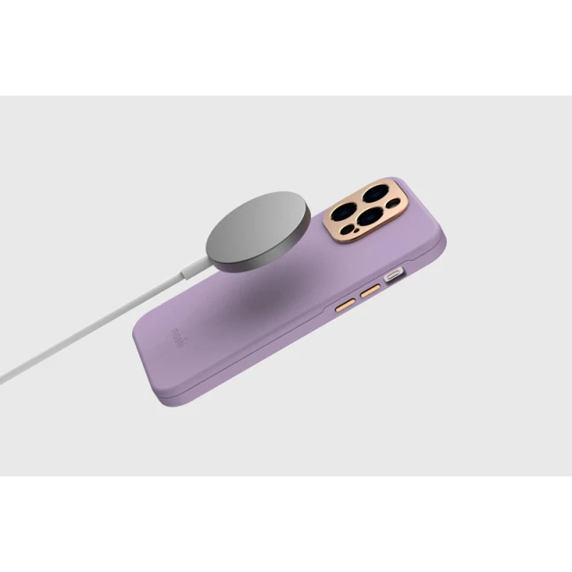 Чохол Moshi Napa Slim Hardshell Case для iPhone 14 Lavender Purple with MagSafe (99MO088421)