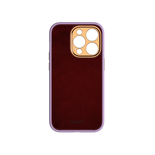 Чехол Moshi Napa Slim Hardshell Case для iPhone 14 Pro Lavender Purple with MagSafe (99MO088423)