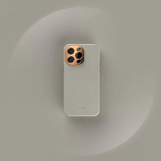 Чохол Moshi Napa Slim для iPhone 14 Pro Serene Gray with MagSafe (99MO088014)