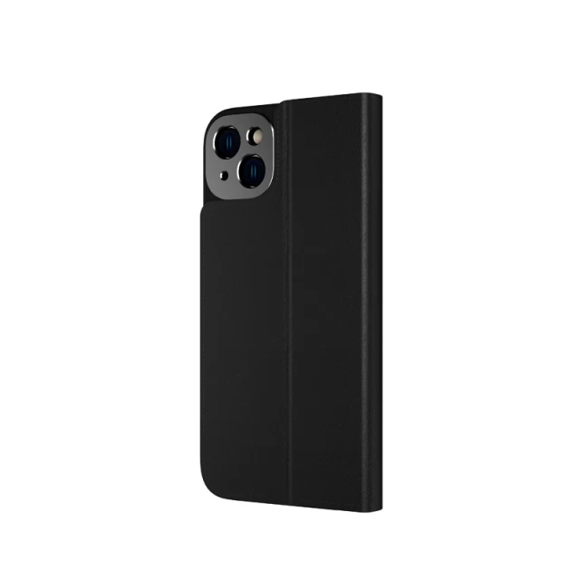 Чехол-книжка Moshi Overture Case with Detachable Magnetic Wallet для iPhone 14 Midnight Black with MagSafe (99MO138001)