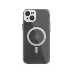 Чехол Moshi iGlaze для iPhone 15 Plus Luna Silver with MagSafe (99MO231002)