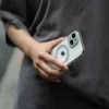 Чохол Moshi iGlaze для iPhone 15 Plus Meteorite Gray with MagSafe (99MO231006)