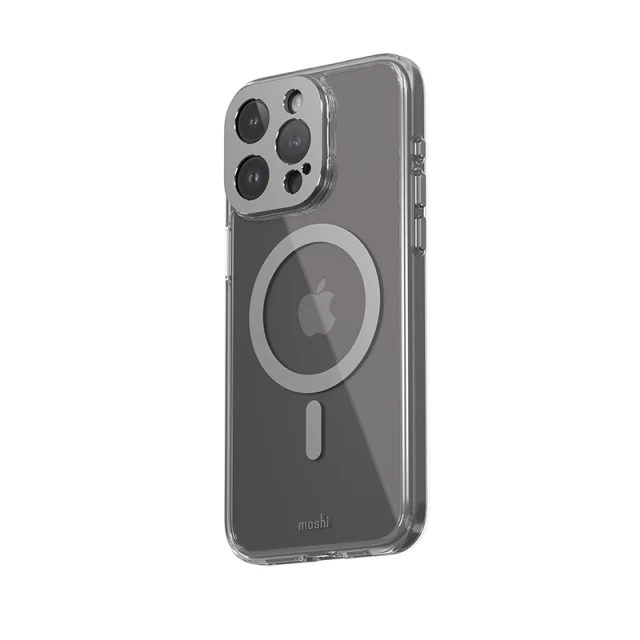 Чехол Moshi iGlaze для iPhone 15 Pro Max Meteorite Gray with MagSafe (99MO231008)