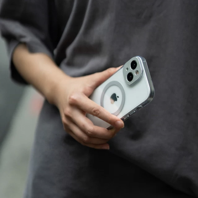 Чехол Moshi iGlaze для iPhone 15 Pro Max Meteorite Gray with MagSafe (99MO231008)
