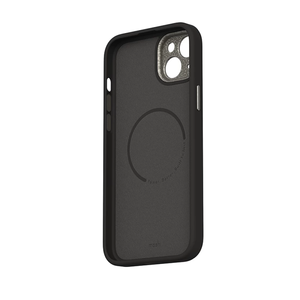 Чехол Moshi Napa для iPhone 15 Plus Midnight Black with MagSafe  (99MO231102) - купить по цене 4129 ₴ в Киеве / Украине. Оригинальный товар  с гарантией качества.