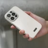 Чохол Moshi Napa для iPhone 15 Plus Eggnog White with MagSafe (99MO231110)