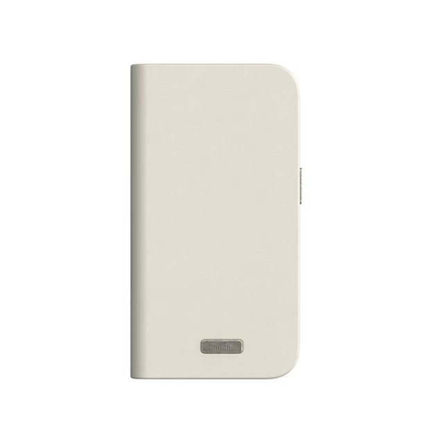 Чехол-книжка Moshi Overture для iPhone 15 Pro Eggnog White with MagSafe (99MO231207)