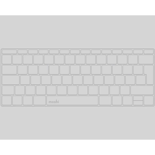 Чохол для клавіатури Moshi ClearGuard MB (EU) для MacBook Pro 13