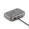 Беспроводное зарядное устройство Moshi Symbus Q (EU) USB-C | HDMI | USB-A | Gigabit Ethernet 10W Gray (99MO084216)