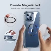 Магнитная пластина ESR Halolock Universal Magnetic Ring Black/Silver (2 Pack) with MagSafe (4894240111130)