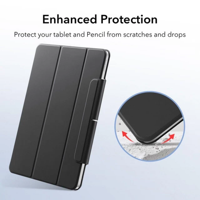 Чехол ESR Rebound Magnetic для iPad Pro 12.9 2021 | 2020 Black (19026)