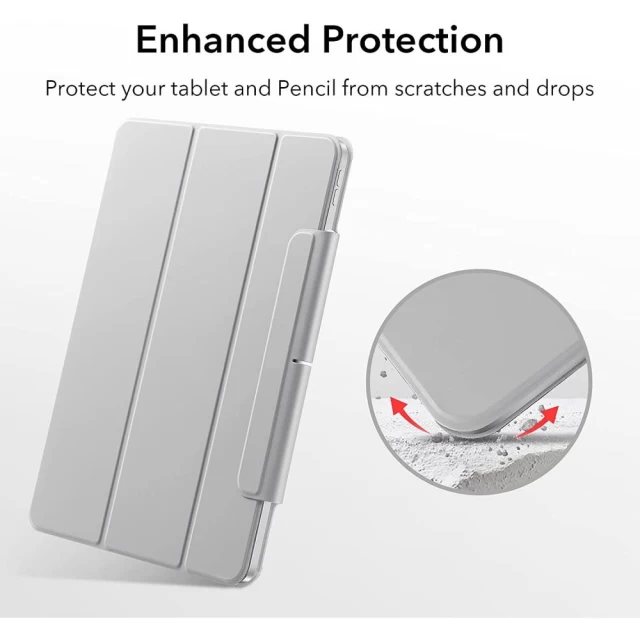 Чехол ESR Rebound Magnetic для iPad Pro 12.9 2022 | 2021 | 2020 Grey (4894240122914)