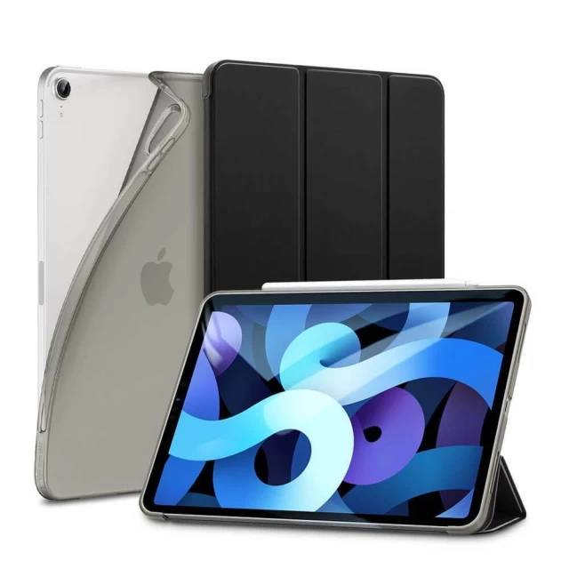Чехол ESR Rebound Slim для iPad Air 4 2020 Jelly Black (16457)