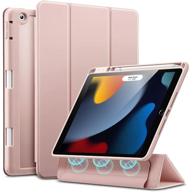 Чехол ESR Rebound Hybrid для iPad 10.2 2021 | 2020 | 2019 Frosted Pink (4894240140109)