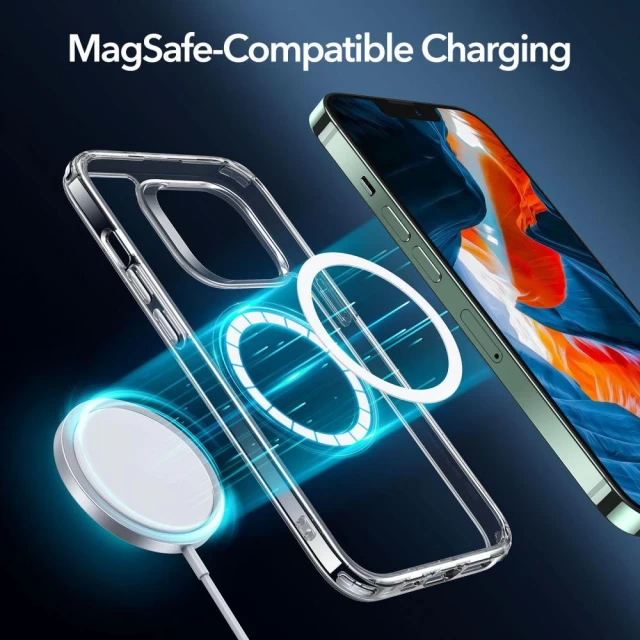 Чехол ESR Classic Hybrid для iPhone 13 Pro Max Clear with MagSafe (4894240150573)