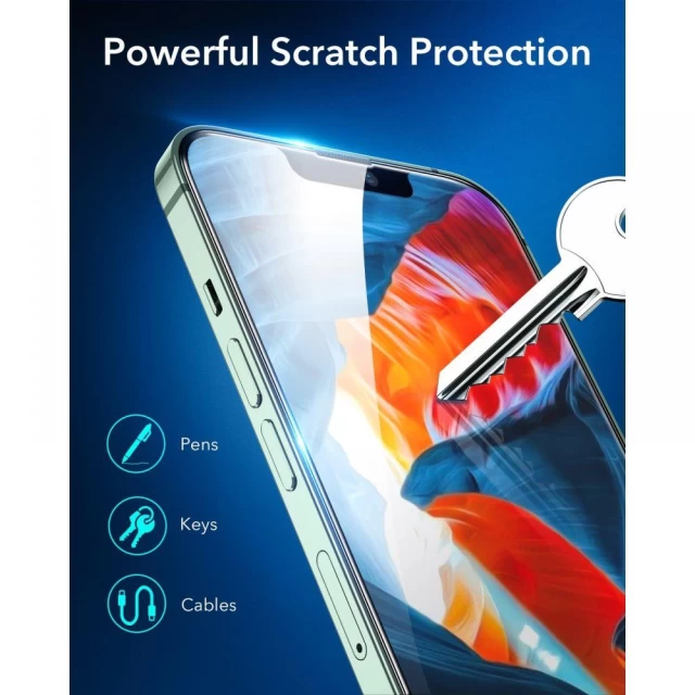 Захисне скло ESR для iPhone 13 | 13 Pro Screen Shield (2 Pack) (4894240150795)