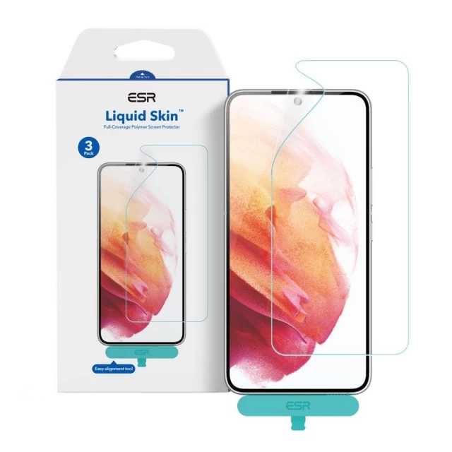 Защитная пленка ESR Liquid Skin для Samsung Galaxy S22 Plus (3 Pack) (4894240159446)