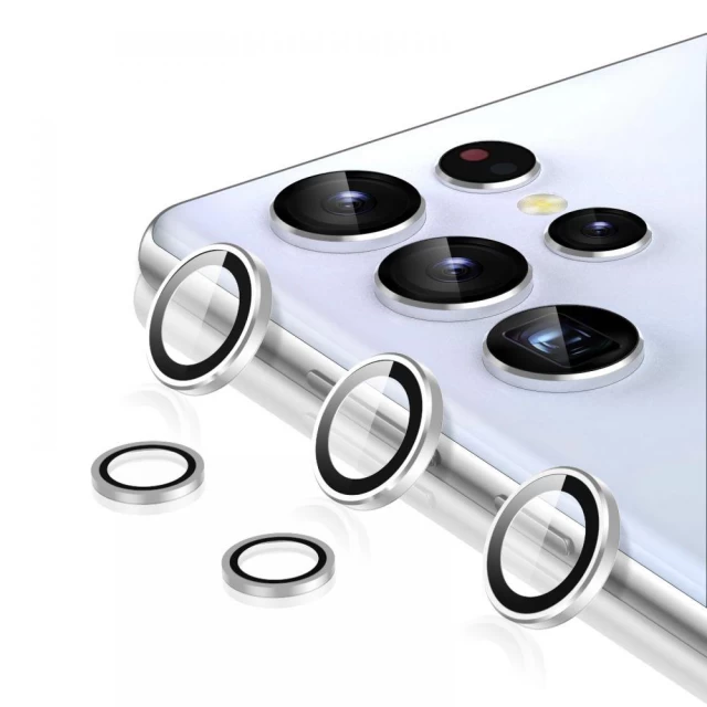 Захисне скло ESR Tempered Glass для камери Samsung Galaxy S22 Ultra Black (4894240159521)