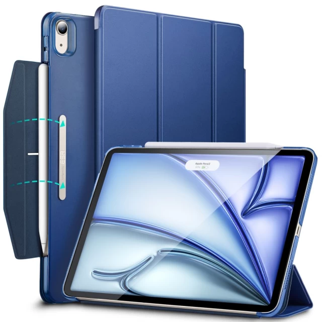 Чехол ESR Ascend Trifold для iPad Air 11 (2024) | Air 10.9 (2022 | 2020) Dark Blue (4894240182024)