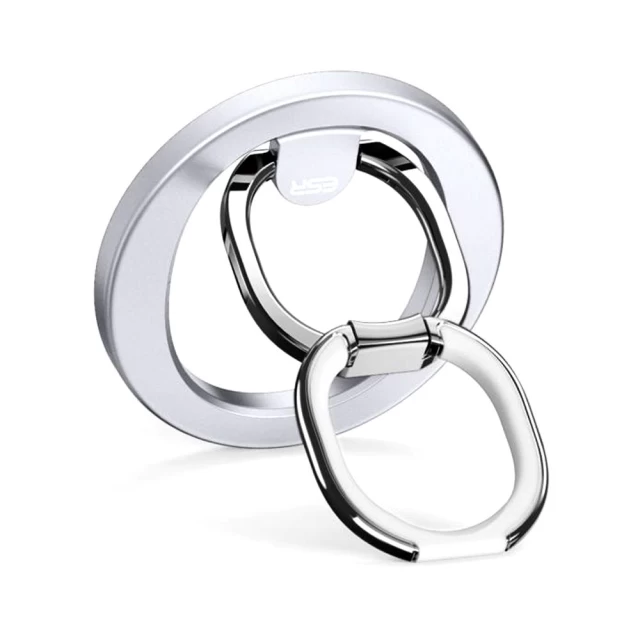 Кільце-тримач ESR Halolock Phone Ring Stand Silver with MagSafe (4894240183144)