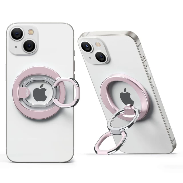 Кільце-тримач для смартфона ESR Halolock Phone Ring Stand Pastel Pink with MagSafe (4894240183151)