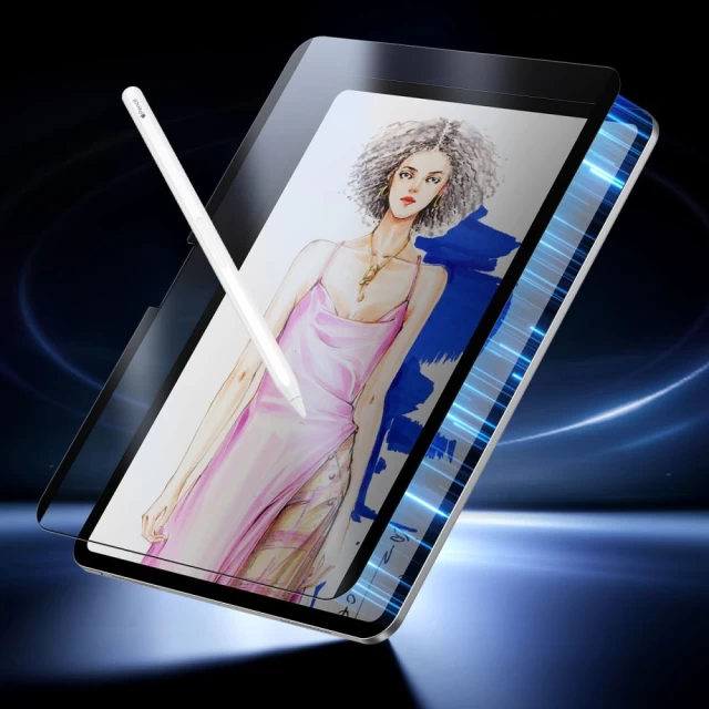 Защитная пленка ESR Paper Feel Magnetic для iPad Pro 11 2024 5th Gen Matte Clear (4894240184042)