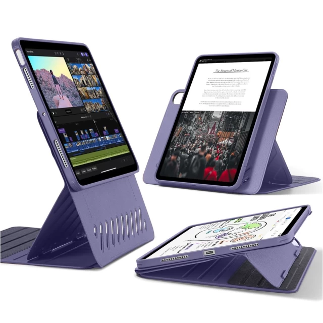 Чохол ESR Shift Magnetic для iPad Air 11 (2024) | Air 10.9 (2022 | 2020) Purple (4894240188385)