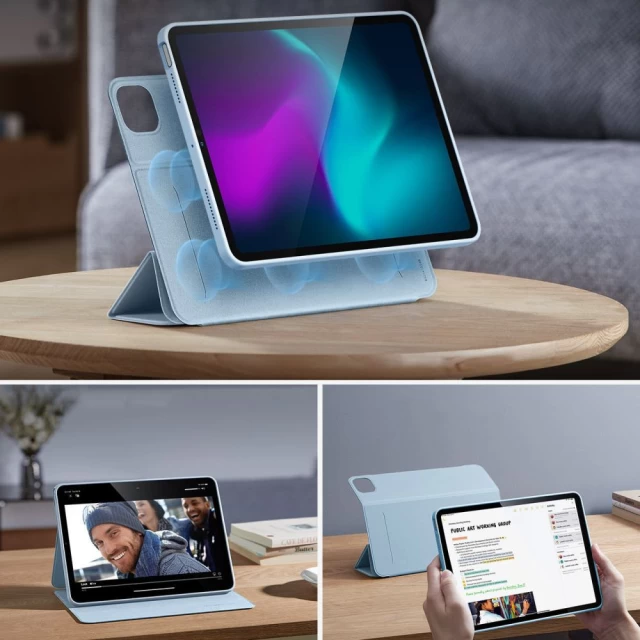 Чохол ESR Rebound Hybrid для iPad Air 11 (2024) | Air 10.9 (2022 | 2020) Sky Blue (4894240194607)