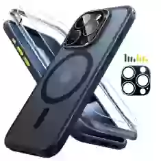 Чохол і захисне скло ESR Classic Pro Set Halolock для iPhone 15 Pro Frosted Black with MagSafe (4894240204658)