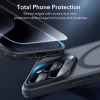 Чохол і захисне скло ESR Classic Pro Set Halolock для iPhone 15 Pro Frosted Black with MagSafe (4894240204658)