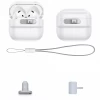 Чохол для навушників ESR Pulse Halolock для AirPods 4 White with MagSafe (4894240217726)