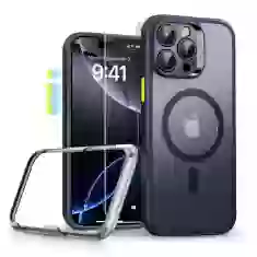 Чехол и защитное стекло ESR Classic Pro Set Halolock для iPhone 16 Pro Max Frosted Black with MagSafe (4894240221853)