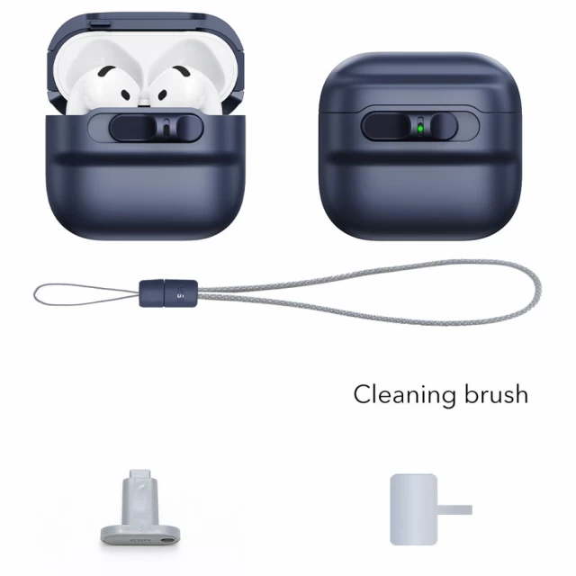 Чехол для наушников ESR Pulse Halolock для AirPods 4 Blue with MagSafe (4894240229002)