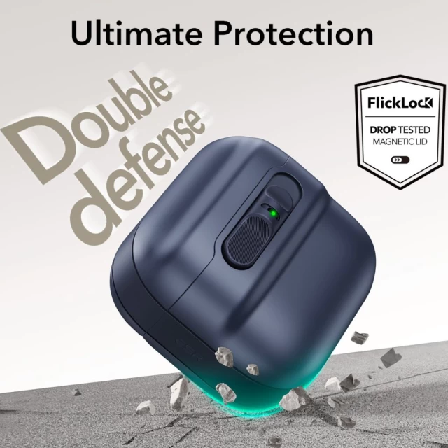 Чехол для наушников ESR Pulse Halolock для AirPods 4 Blue with MagSafe (4894240229002)