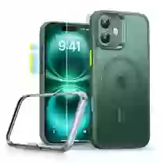 Чохол і захисне скло ESR Classic Pro Set Halolock для iPhone 16 Frosted Green with MagSafe (4894240229972)