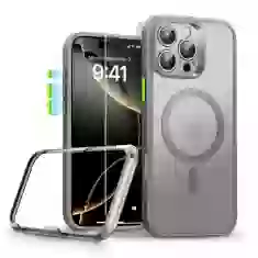 Чехол и защитное стекло ESR Classic Pro Set Halolock для iPhone 16 Pro Frosted Grey with MagSafe (4894240230039)