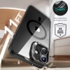 Чохол та захисне скло ESR Classic Hybrid Kickstand Halolock & Tempered Glass для iPhone 16 Plus Clear Black with MagSafe (4894240243688)