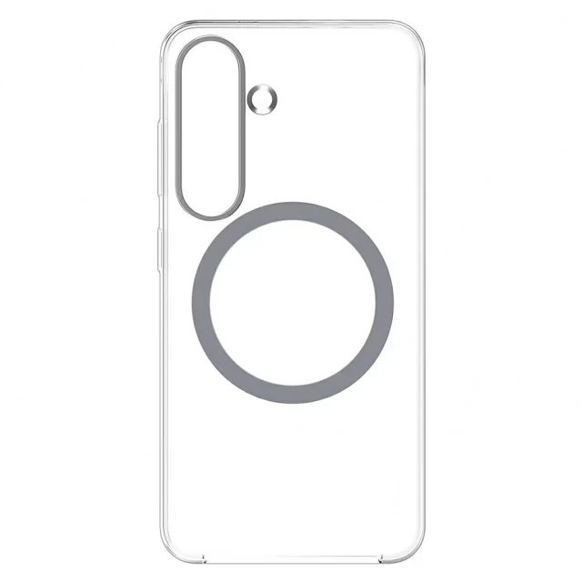 Чохол Samsung Clear Case для Samsung Galaxy S25 (S931) Transparent with Magnetic Ring (GP-FFS931YCATW)