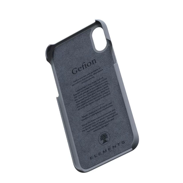 Чехол Nordic Elements Original Gefion для iPhone XS | X Mid Grey (E20247)