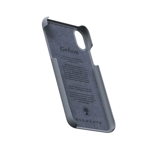 Чохол Nordic Elements Original Gefion для iPhone XS | X Mid Grey (E20247)