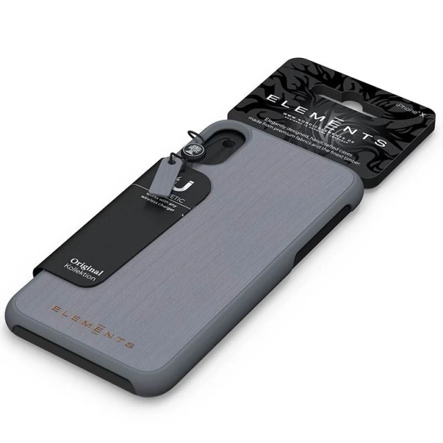 Чохол Nordic Elements Original Gefion для iPhone XS | X Mid Grey (E20247)