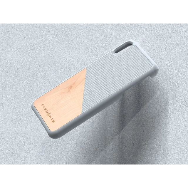 Чехол Nordic Elements Original Hel для iPhone XS Max Light Grey (E20308)