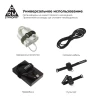 Органайзер-хомут для кабеля ArmorStandart Rew Pack 6 шт. Khaki/Black (ARM58096)