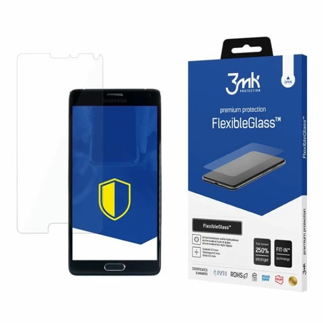Защитное стекло 3mk FlexibleGlass для Samsung Galaxy Note4 (5901571101071)