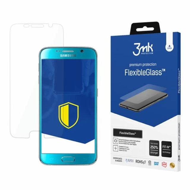 Защитное стекло 3mk FlexibleGlass для Samsung Galaxy S6 (G920) (5901571120775)