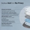 Захисне скло 3mk Glass Max Privacy для iPhone 6 | 6s Black (5901571122083)