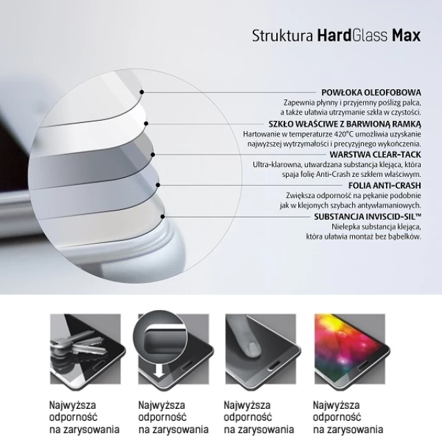 Защитное стекло 3mk HardGlass Max для Samsung Galaxy S8 Black (5901571124575)
