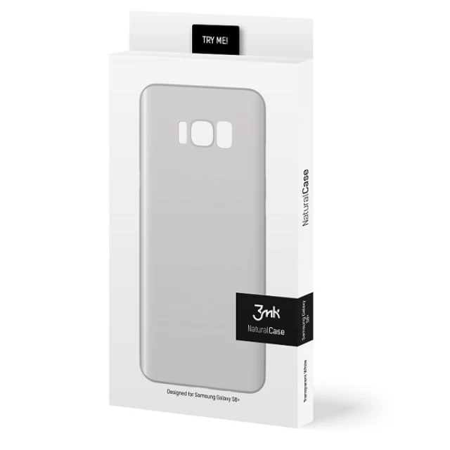 Чехол 3mk Natural Case для Samsung Galaxy S8 Plus (G955) White (5901571126722)