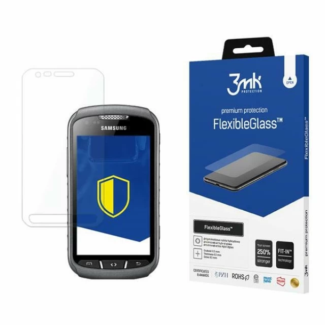 Защитное стекло 3mk FlexibleGlass для Samsung Galaxy Xcover 3 Transparent (5901571134611)